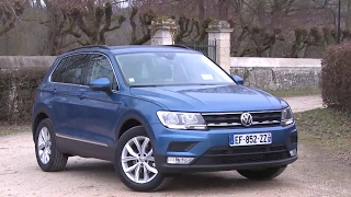 Essai Volkswagen Tiguan 20 TDI 115 Confortline 2017 [upl. by Langsdon]