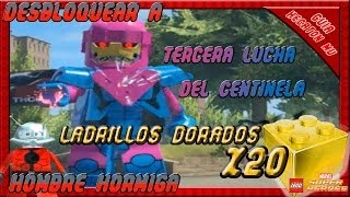 LEGO Marvel Como Desbloquear Hombre Hormiga  20 Ladrillos Dorados [upl. by Placeeda]