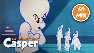 1 Hour Compilation  Casper the Friendly Ghost  Full Episodes [upl. by Thalassa]