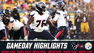 Houston Texans Top Plays vs Pittsburgh Steelers  2024 Preseason Week 1 [upl. by Gosselin493]