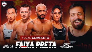 PRÉVIA UFC MACAU CARD COMPLETO ANÁLISE FX PRETA UFC YAN X FIGUEIREDO [upl. by Lleroj873]