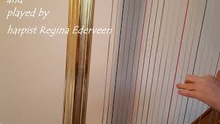 Harpist Regina Ederveen plays Christ Arose [upl. by Annaehs]