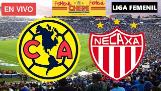 AMÃ‰RICA FEMENIL VS NECAXA FEMENIL EN VIVO Jornada 5 liga femenil mx apertura 2024 [upl. by Pressey]