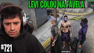 LEVI CHEGOU NA FAVELA RECEBENDO MUITOS ELOGIOS DA THAY E KIM  721 [upl. by Markman]