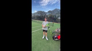 OBLITERATING a Babolat Aero Racquet [upl. by Bouchier]