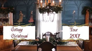 Cottage Fairy Tale  Woodland Christmas House Tour 2017 [upl. by Christianity]