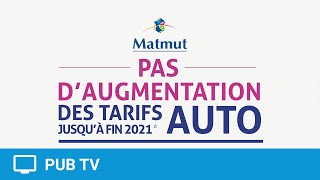 Matmut – 0 d’augmentation des tarifs Auto jusqu’à fin 2021 [upl. by Erdnoed688]