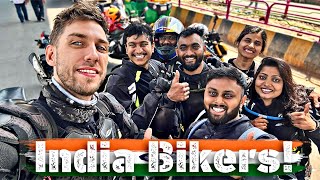 Stopped by Indian Biker Gang in Bangalore🇮🇳 [upl. by Fax803]