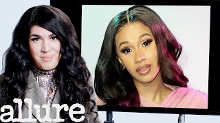 Cardi Bs Makeup Artist Breaks Down Her Best Beauty Looks  Pretty Detailed  Allure [upl. by Schramke793]