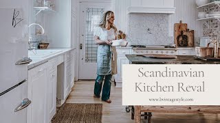 Scandinavian Kitchen Design Reveal [upl. by Aida]