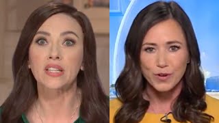 Katie Britt’s DISASTROUS Fox News Interview After Scathing Johansson SNL Opener [upl. by Yelac]