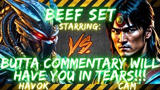 BEEF SET ft Cam vs Havok  BUTTA COMMENTARY WILL HAVE YOU IN TEARS 😂🔥🎤 [upl. by Drarreg]