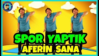 SPOR YAPTIK AFERİN SANA  Çocuklar İçin Spor Şarkısı  Okul Öncesi Spor  Hakan Abi ve Gitarı Boncuk [upl. by Tanner]