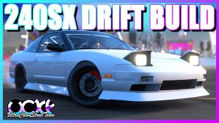 Forza Horizon 5  FIRST ANGLE DRIFT BUILD  Nissan 240sx [upl. by Enaelem]