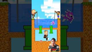 Fishing Challenge Mellstroy Vs Poor Herobrine shorts youtubeshorts [upl. by Amre511]