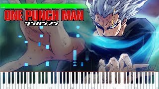 Garous Theme  One Punch Man S2 OST Epic Piano Tutorial [upl. by Mikal835]