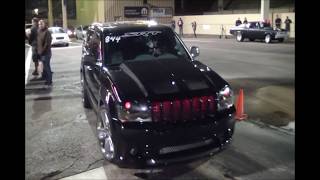 Jeep Grand Cherokee SRT8 Procharger 550whp Drag 8500DA [upl. by Nalat]