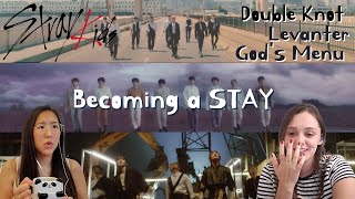 Becoming a STAY EP3  Stray Kids Reaction Double Knot Levanter GOD’s MENU  스트레이키즈 리액션 KOR [upl. by Annette]