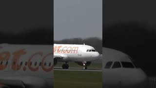 Easyjet A319 Touch amp Go  Doncaster airport aviation aircraft planespotting pilot dsa boeing [upl. by Cotter745]