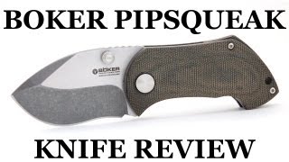 Boker Pipsqueak Knife Review [upl. by Kaufman]