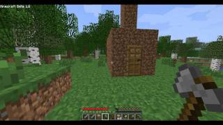 Lets Play Minecraft 003 Deutsch HD tree jumping im Creeper Wald HD WG just fun [upl. by Rabi]