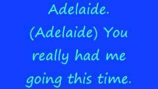 AnberlinAdelaide w lyrics [upl. by Moia965]