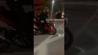 🔥Suzuki GSXR1000 Popping a Wheelie Downtown Miami shorts Chikostunts GSXR1000 [upl. by Adnohsat]