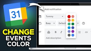 How To Change Color Of Google Calendar Events [upl. by Emelun]