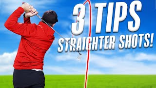 3 Simple Tips to Hit the Golf Ball Straight [upl. by Ycniuqal]