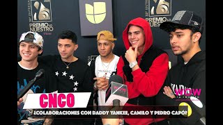 CNCO desde Premio Lo Nuestro 2020 anuncian colaboración con Daddy Yankee y Camilo [upl. by Brandt]