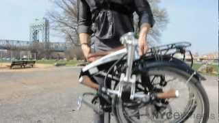 Tern Eclipse S11i folding bike  Fully Loaded [upl. by Dowlen526]