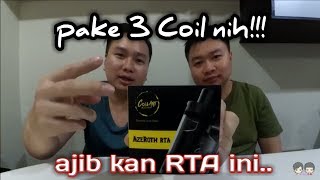 Review RTA Triple Coil Azeroth Coilart [upl. by Jonis]