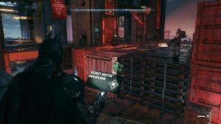 Batman Arkham Knight  PS4  Occupy Gotham  Founders Island Watchtower 9 Blind Hard [upl. by Notsek375]