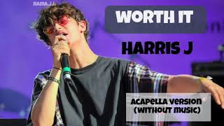 Harris J  Worth It  Acapella Version without music [upl. by Aicirtak690]