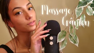 ASMR FR MASSAGE CRÂNIEN 4K  gratouilles profonds pour ton cerveau 😌 [upl. by Anirtac]