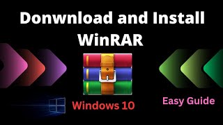 How to Install WinRAR on Your Computer  WinRAR Setup and Installation Guide [upl. by Sadoc]