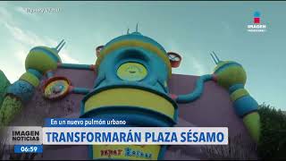 Transformarán Plaza Sésamo dentro de Parque Fundidora  Noticias MTY primera emisión [upl. by Janeczka22]