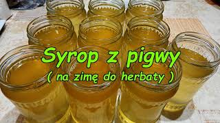 Syrop z pigwy  na zimę do herbaty [upl. by Sanfred]