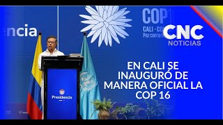 En Cali se inauguró de manera oficial la COP 16 [upl. by Nwahsir350]