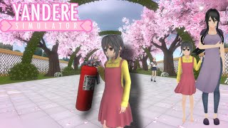 Genocide Ending As Mini Ayano  Yandere Simulator Demo DL [upl. by Carvey]