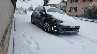 Winter Tyres Nokian D4  Owner Test Review  VW Golf 7 GTE  Snow Drive❄⛔ [upl. by Brost]