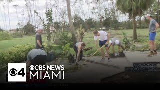 Florida neighborhood slammed by Hurricane Milton tornado [upl. by Dukey299]