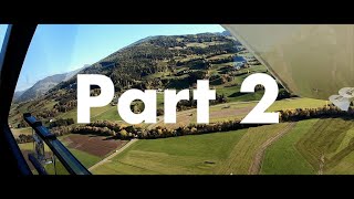 Exploring the Alps Part 2  Flight Design CTLS with Dynon Skyview HDX EFIS  to Zell am See [upl. by Keyte]