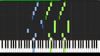 Caprice No 24 Paganini  Piano Arrangement  Piano Tutorial  Synthesia [upl. by Yeliak804]