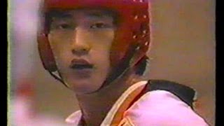 1986 Taekwondo World Cup Final Amr Khairy Egypt Vs Sang Sik Park Korea [upl. by Liemaj945]