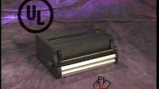 GBC CC2700 Electric Spiral Coil Inserter Safety Video [upl. by Airamat854]