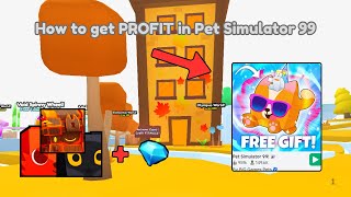 How to get BILLONS OF GEMS FAST in Pet Simulator 99 [upl. by Clo58]