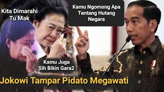 FULL PIDATO JOKOWI TAMPAR MEGAWATI DIDEPAN RIBUAN KADER GP ANSOR BIKIN MERINDING MENDENGARNYA [upl. by Stempien246]