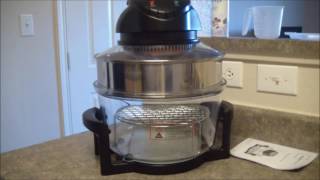 Mainstays Turbo Convection Oven Unboxing and Review [upl. by Annagroeg]