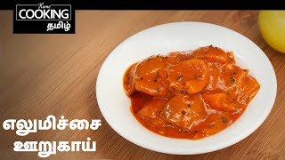 எலுமிச்சை ஊறுகாய்  Lemon Pickle Recipe in Tamil  Instant Lemon Pickle Recipe  Side Dish Recipe [upl. by Niwrad]